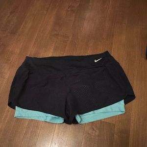 NIKE x DRI-FIT running shorts with reflectors
